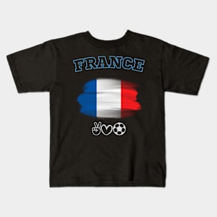 France Soccer Jersey Football 2022 Team Kids T-Shirt